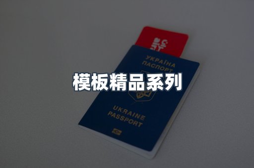 模板精品系列